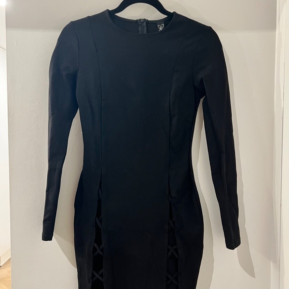Long Sleeve Bodycon Mini Dress - Picture 1 of 4